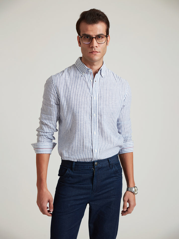 ACE - Formal Slim Fit Shirt In Organic Cotton