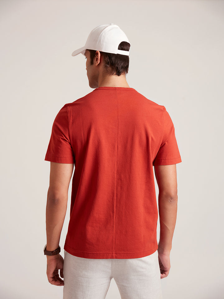 TREVOR - Organic Cotton Lycra T-Shirt