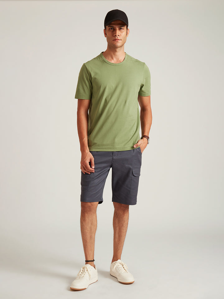 TREVOR - Organic Cotton Lycra T-Shirt