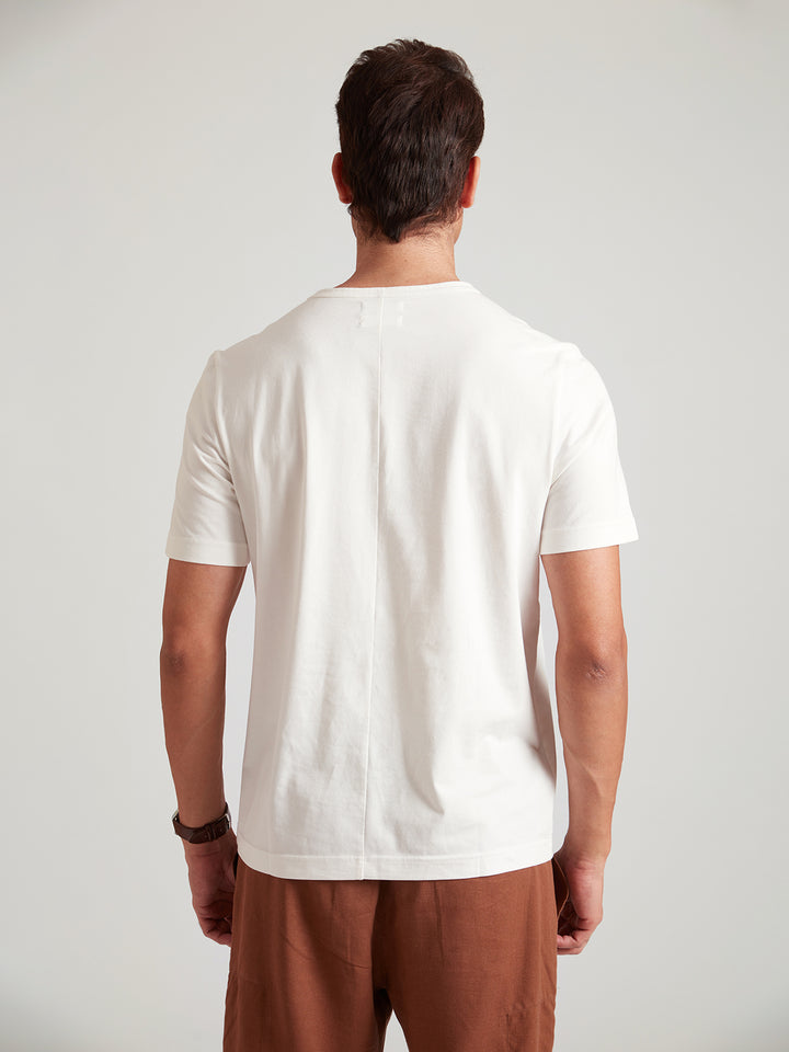 TREVOR - Organic Cotton Lycra T-Shirt