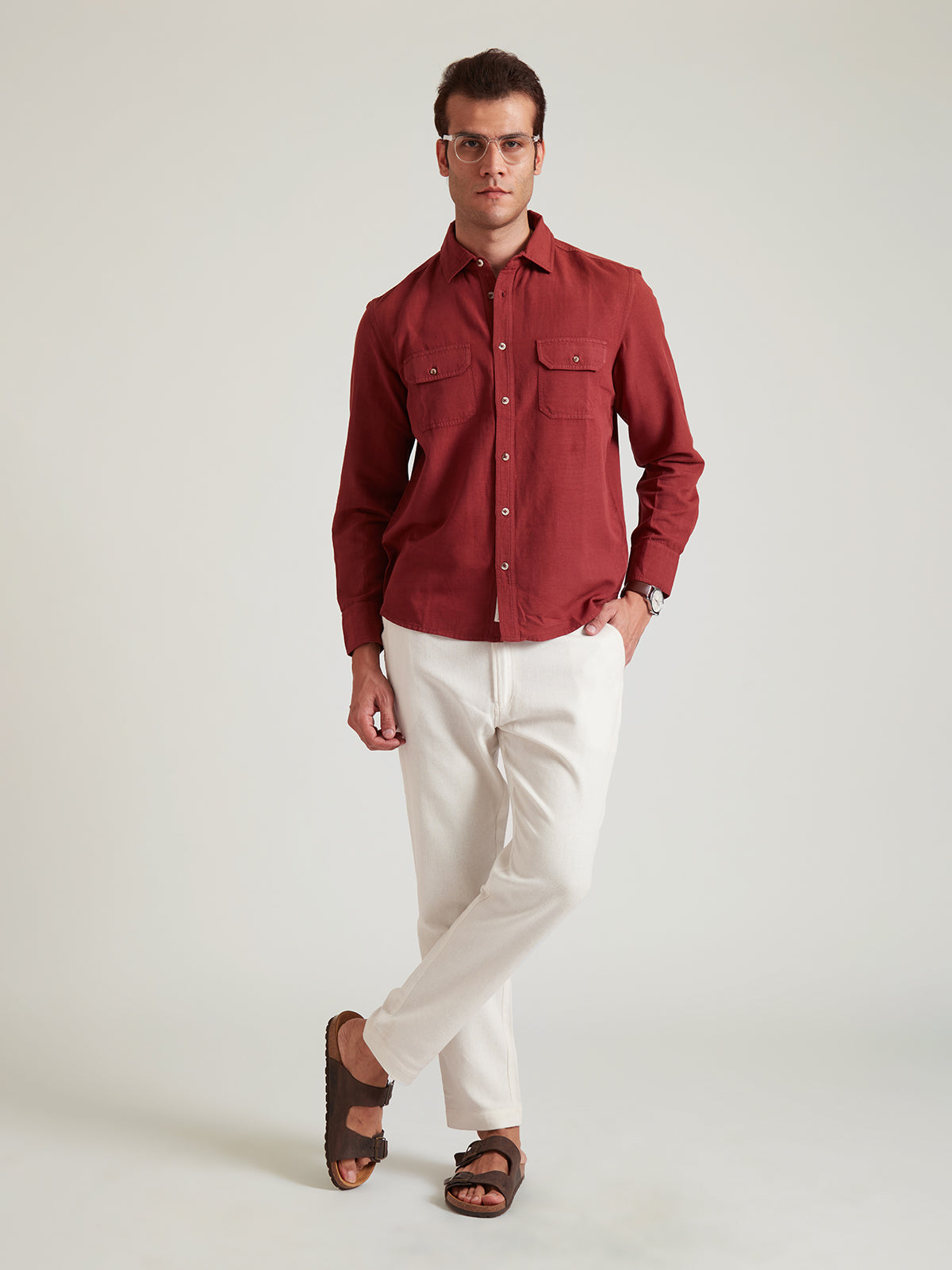 ALDO - Men's Relaxed And Casual Organic Cotton Shirt image 2