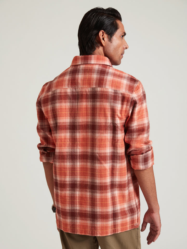 ACER - Stylish Organic Cotton Plaid Shirt