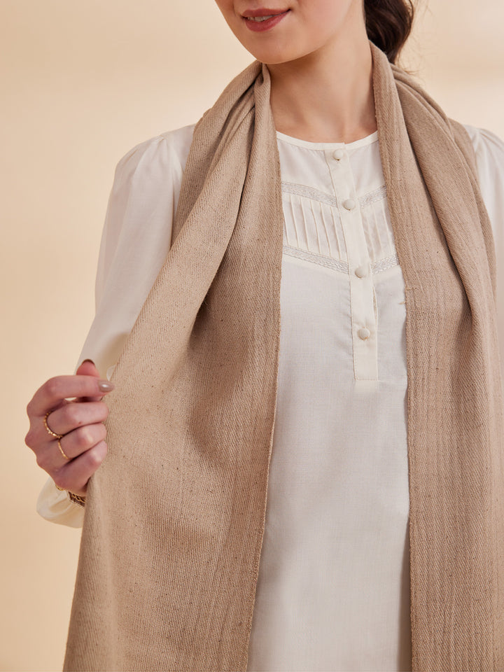 MELONI - Signature Himalayan Grass scarf Blush Pink