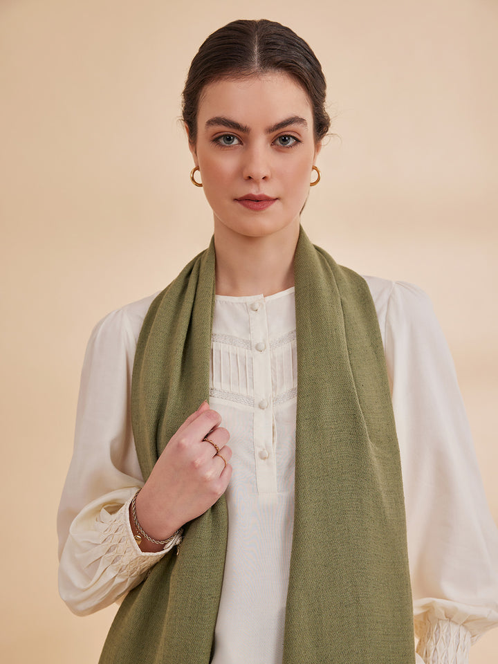 MELONI - Signature Himalayan Grass scarf Blush Pink