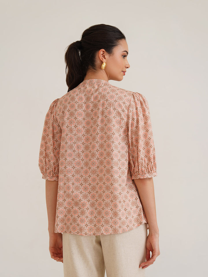 POPPY - Organic Bamboo Printed Top