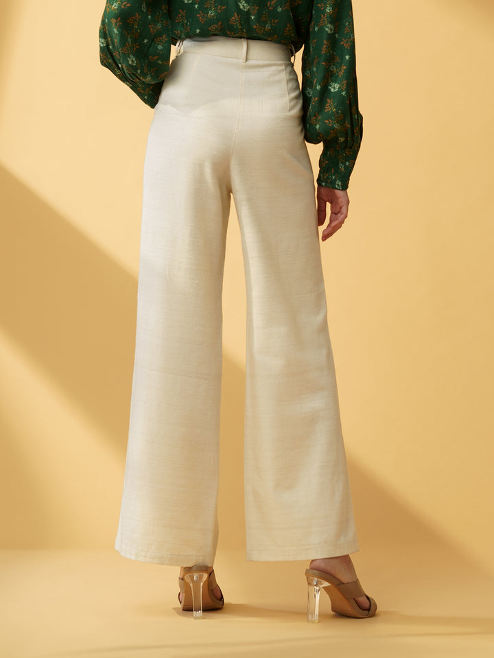 EMICA - Stylish Viscose Satin Pants