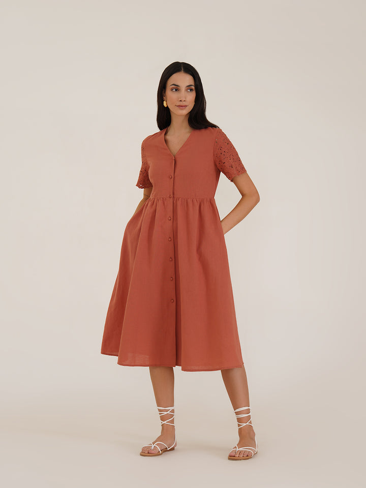 ZEUS - Vintage Linen Dress