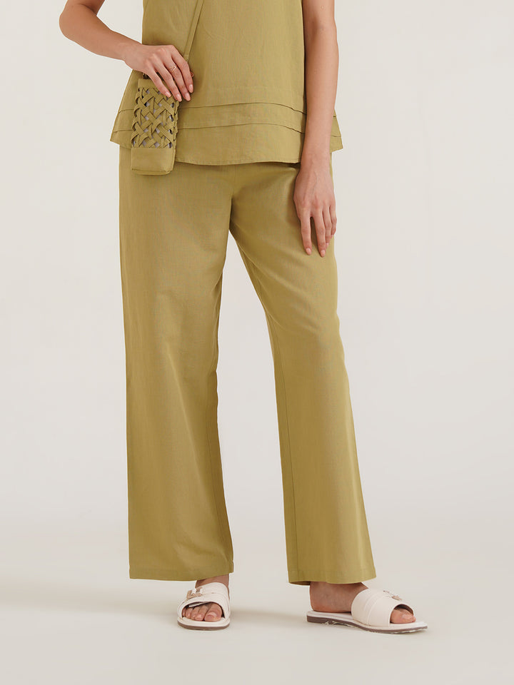 DOVE - Organic Cotton Linen Pants